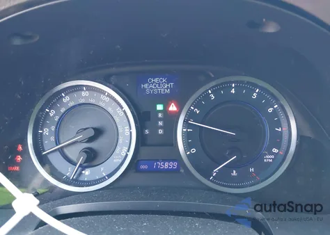 2012 Lexus Is 250 from USA, damaged, VIN JTHBF5C27C5167236